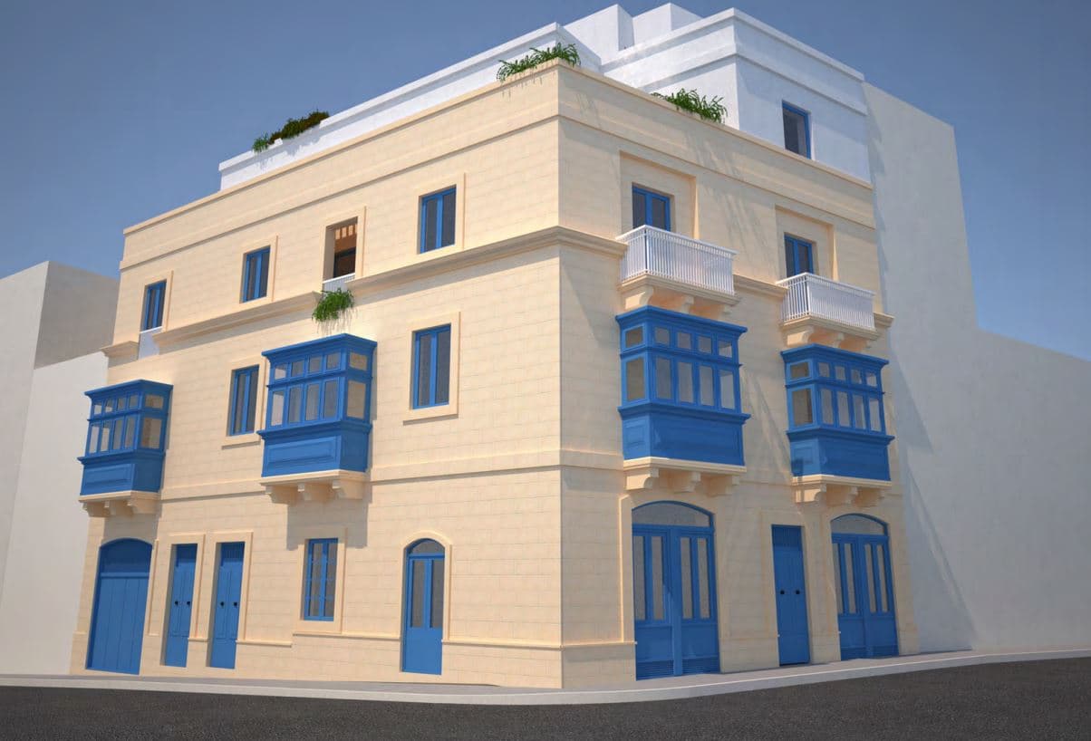 Elegant Modern 100 sqm 2-Bedroom Penthouse in Sliema