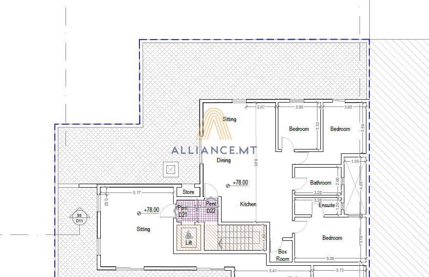 3 Bedroom Penthouse for Sale in Ghaxaq [SPTH661888]