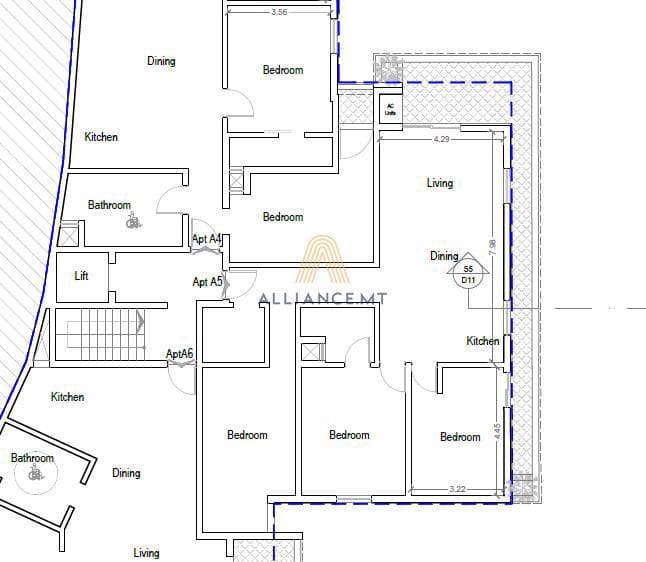 3 Bedroom Apartment for Sale in Ghaxaq [SAPT661792]