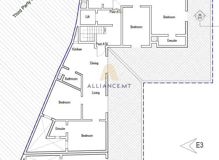 2 Bedroom Penthouse for Sale in Ghaxaq [SPTH661810]