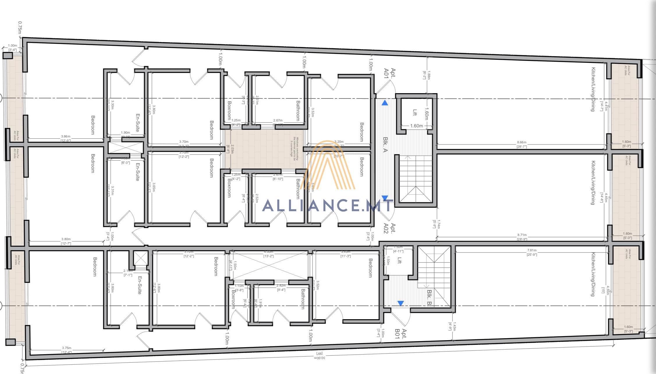 3 Bedroom Apartment for Sale in Lija [SAPT661638]