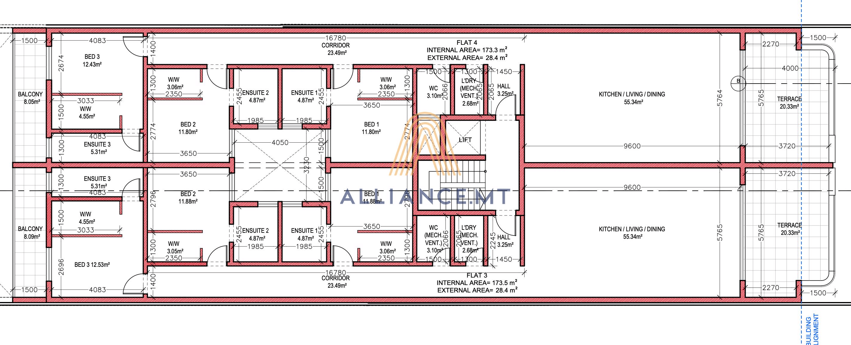 3 Bedroom Apartment for Sale in Mosta [SAPT622494]