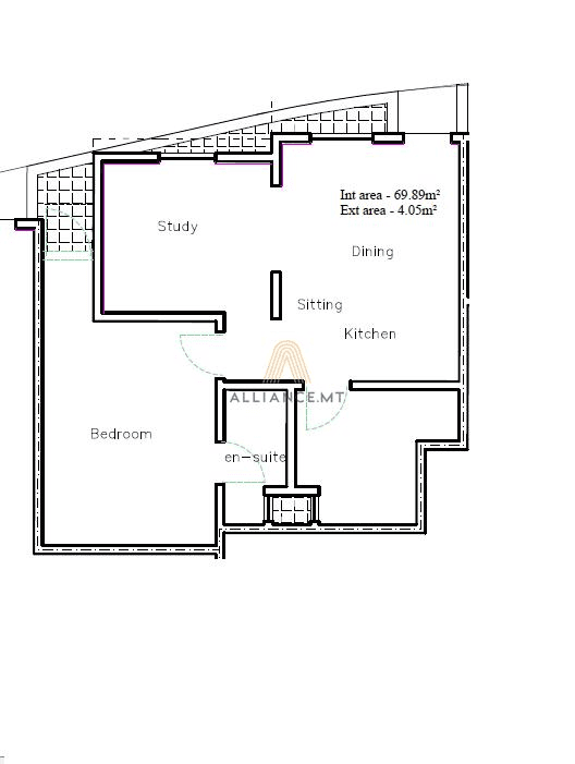 1 Bedroom Maisonette (Ground Floor) for Sale in Naxxar [SMSNG657647]