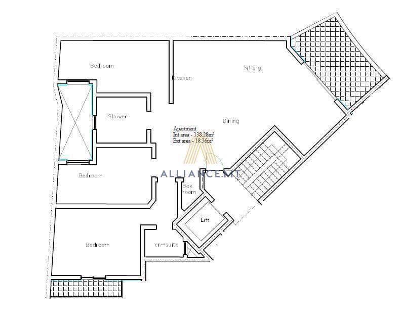 3 Bedroom Apartment for Sale in Naxxar [SAPT642563]