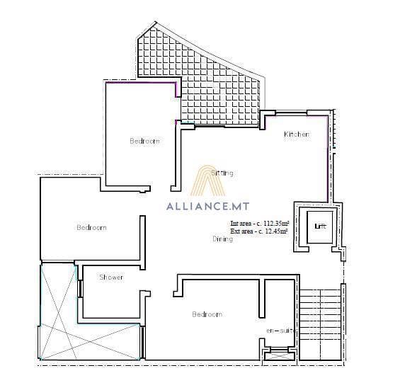 3 Bedroom Apartment for Sale in Naxxar [SAPT642601]